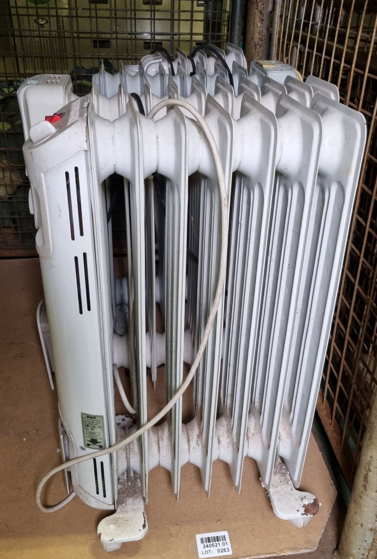 4x Electric radiators
