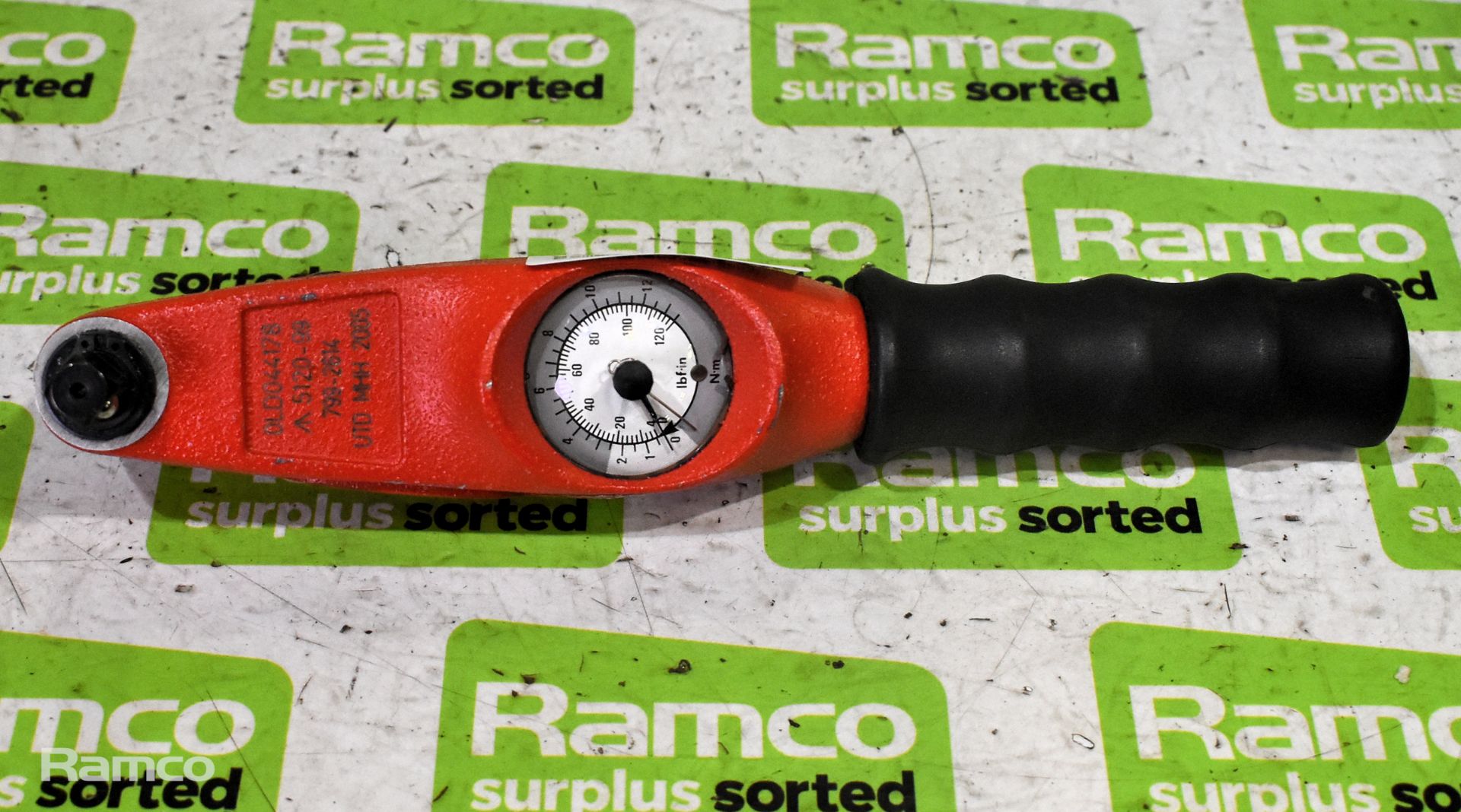 Dial torque wrench 4 - 120 lbf-in - missing components