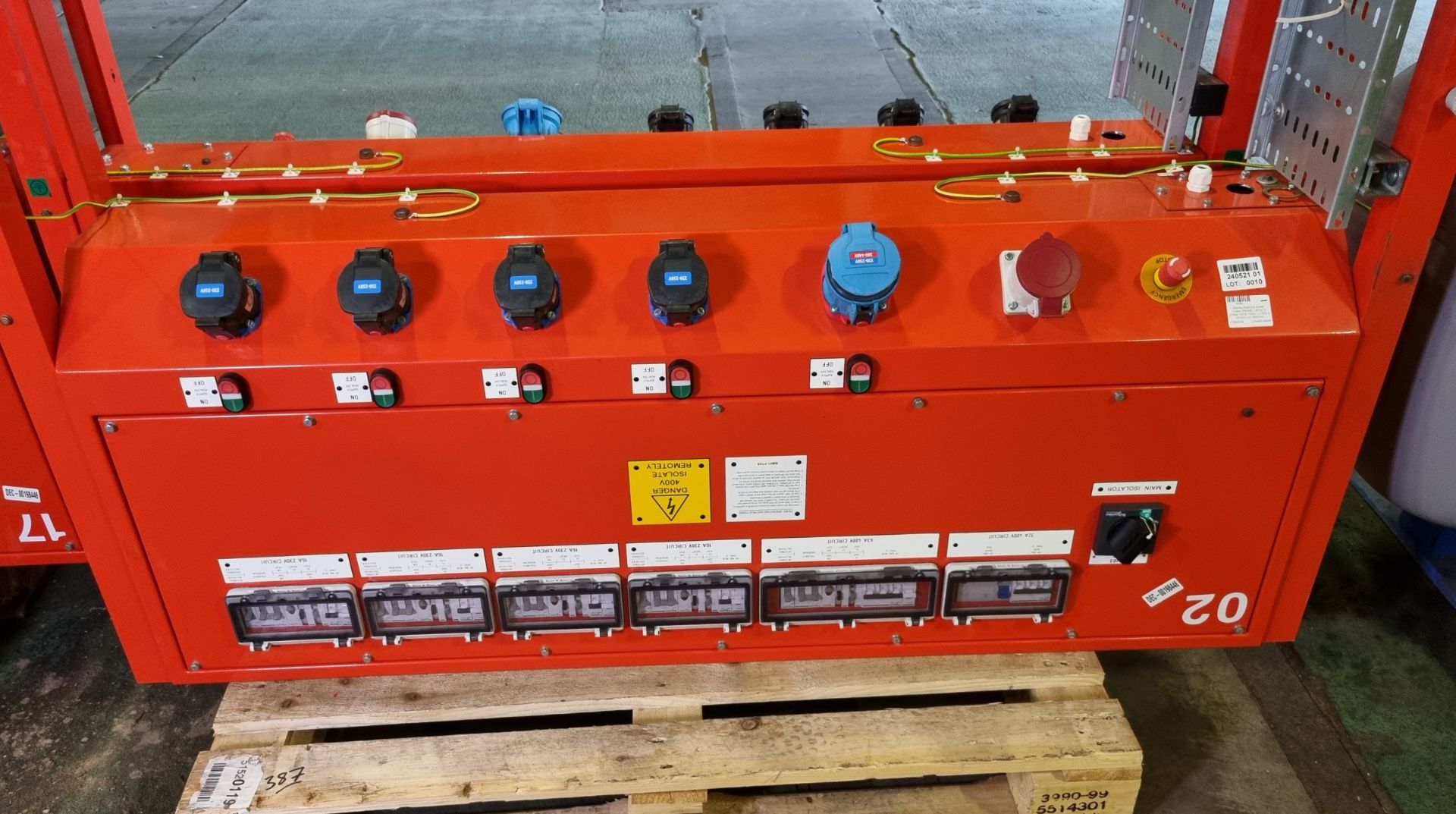 2x Blakley Electrics power cluster units (PEMS) - 400V - 3 phase - 50Hz - 160A - Image 2 of 20