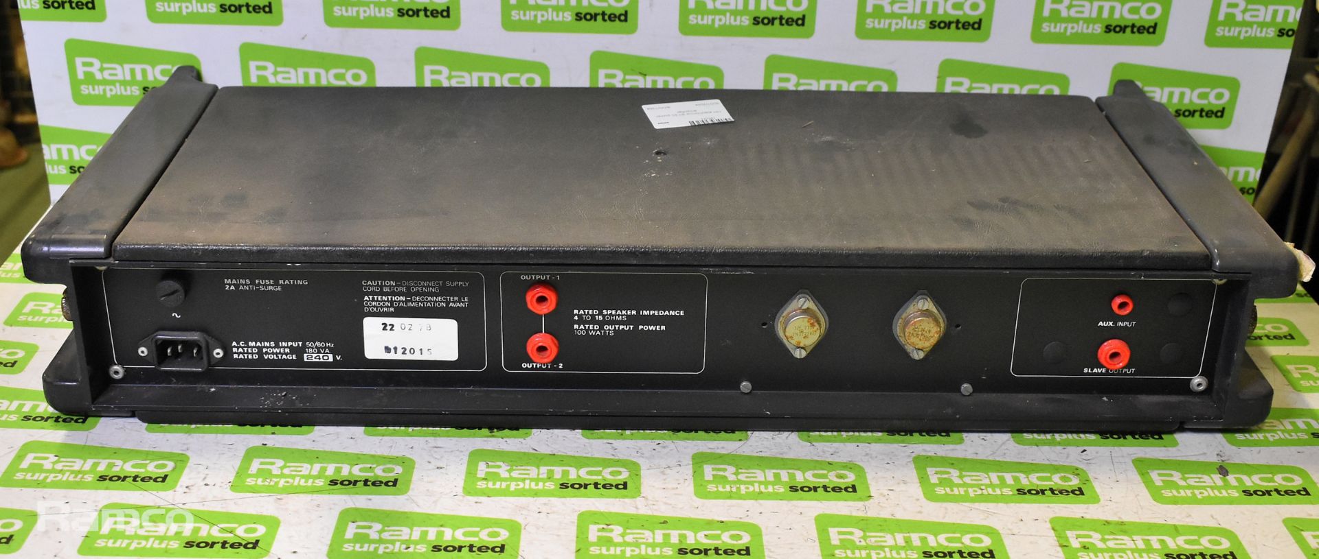 HH Electronic S130 power amplifier - Bild 4 aus 7