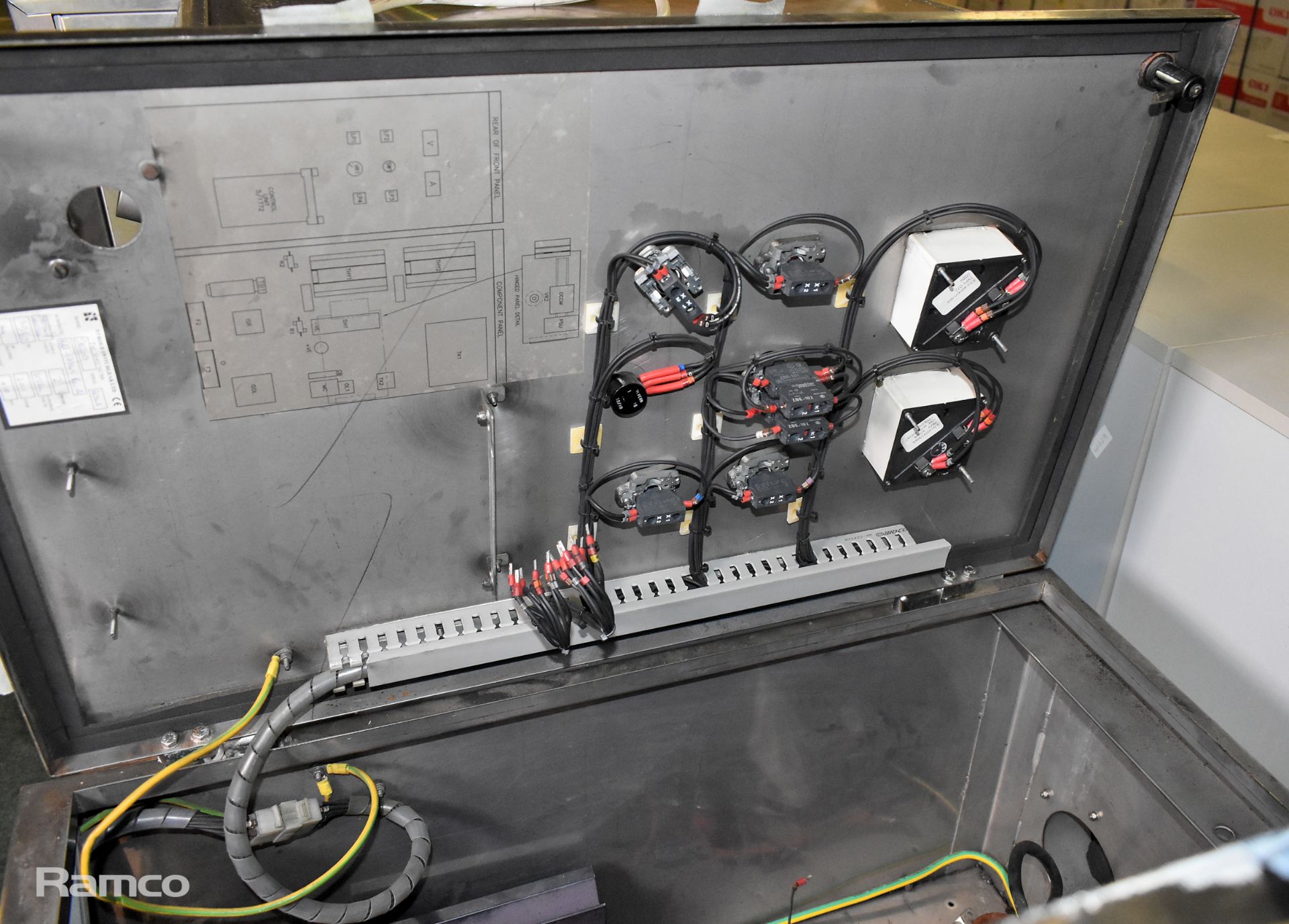 Siemens Chloropac SB200 stainless steel power supply unit - W 580 x D 450 x H 900mm - Image 9 of 9