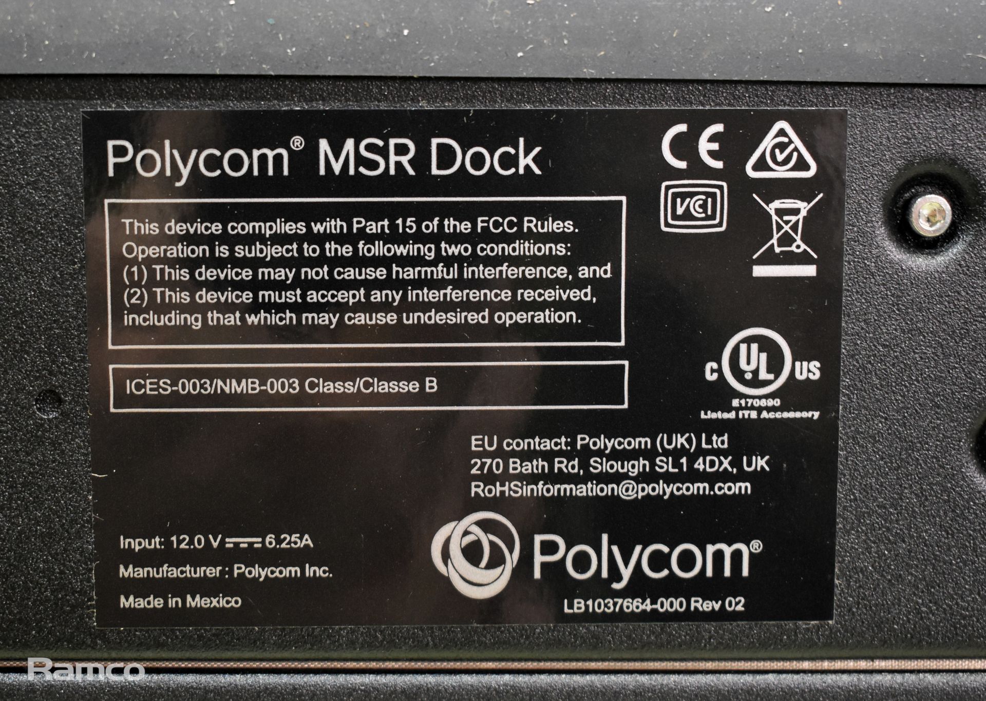 4x Polycom MSR docking systems for Microsoft Surface Pro - Bild 5 aus 6