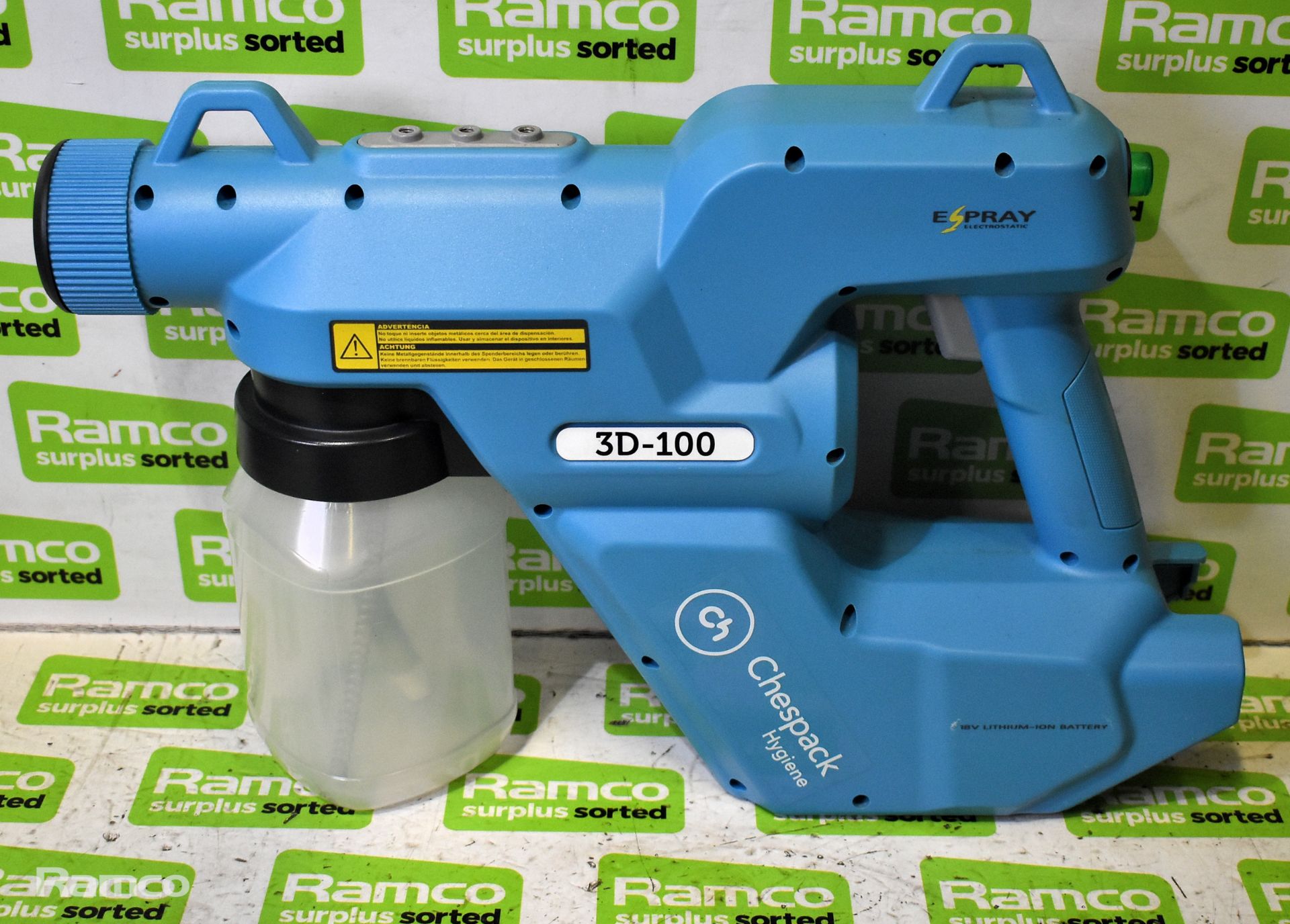 FIMAP E-Spray electrostatic hygienization industrial disinfection gun spray kit - Image 6 of 8