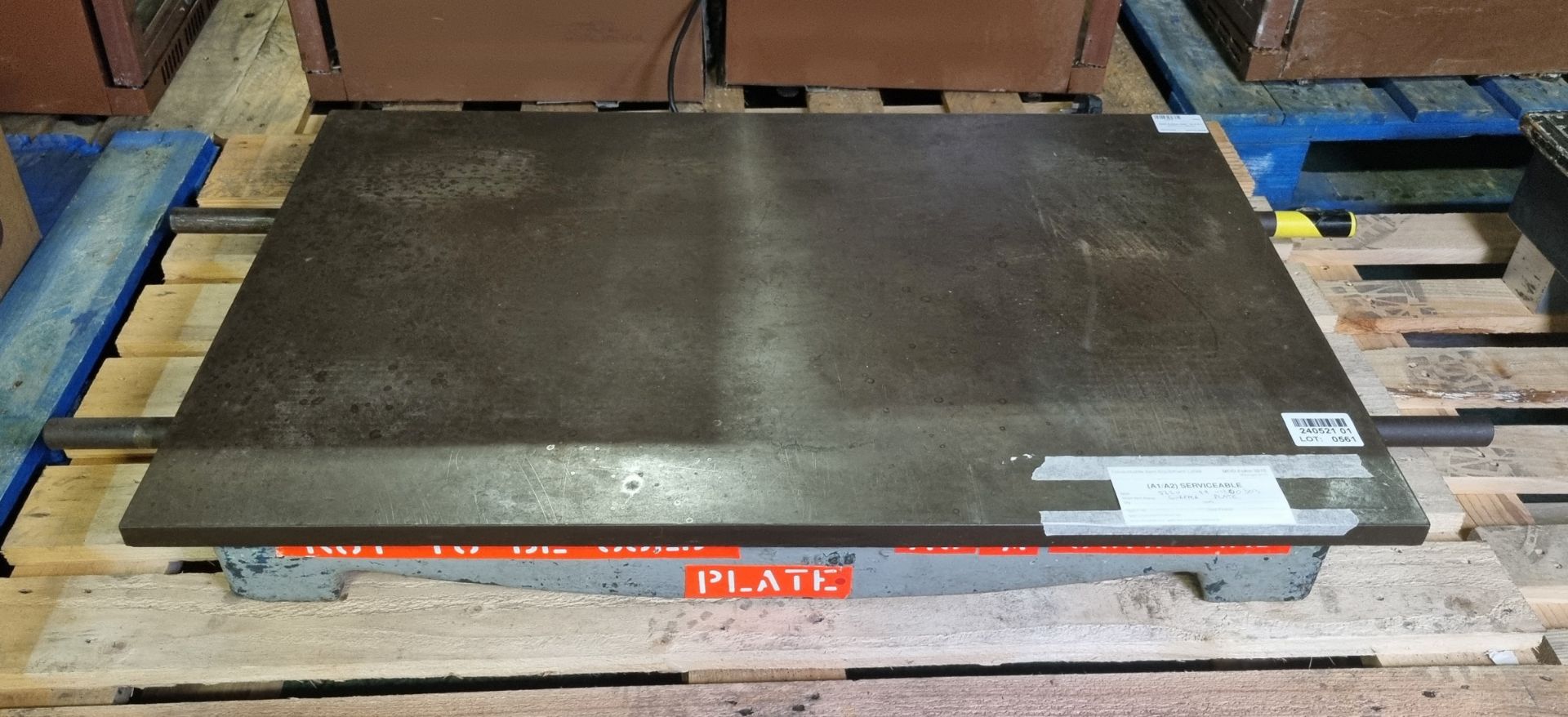 Steel surface plate - W 915 x D 610 x H 130mm - Image 2 of 4
