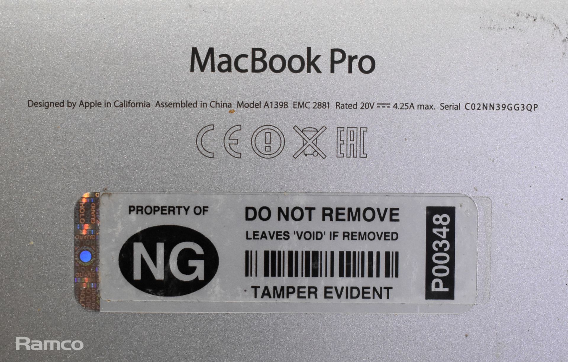 2x Apple Macbook Pros - 15 inch - 2014 & Apple Macbook Air - 11 inch - see desc - Image 10 of 10