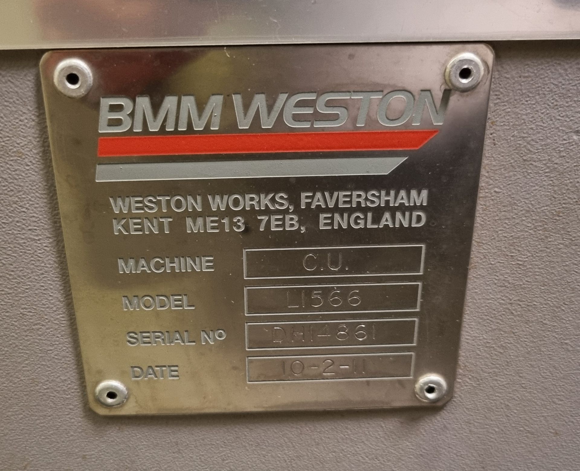 BMM Weston L1566 industrial laundry press - 440V - W 1650 x D 1000 x H 1350mm - Image 6 of 15