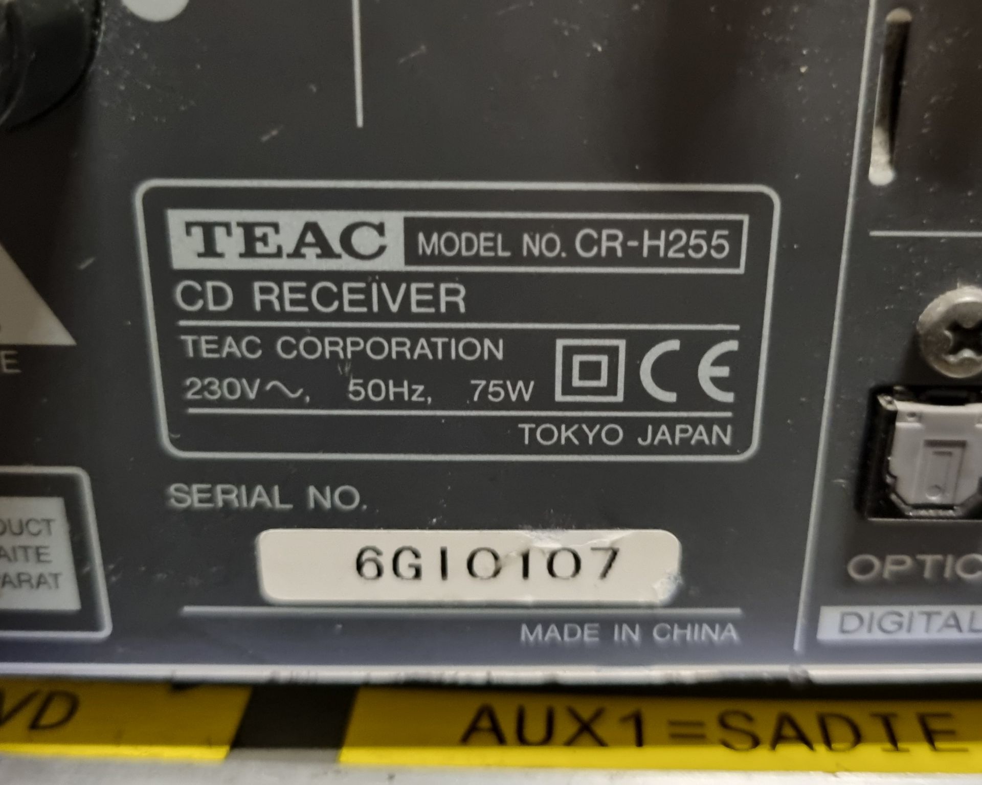6x TEAC CR-H250 CD receiver units, 2x Denon RCD-M40DAB CD receiver units, TEAC CR-H248 CD receiver - Image 10 of 10