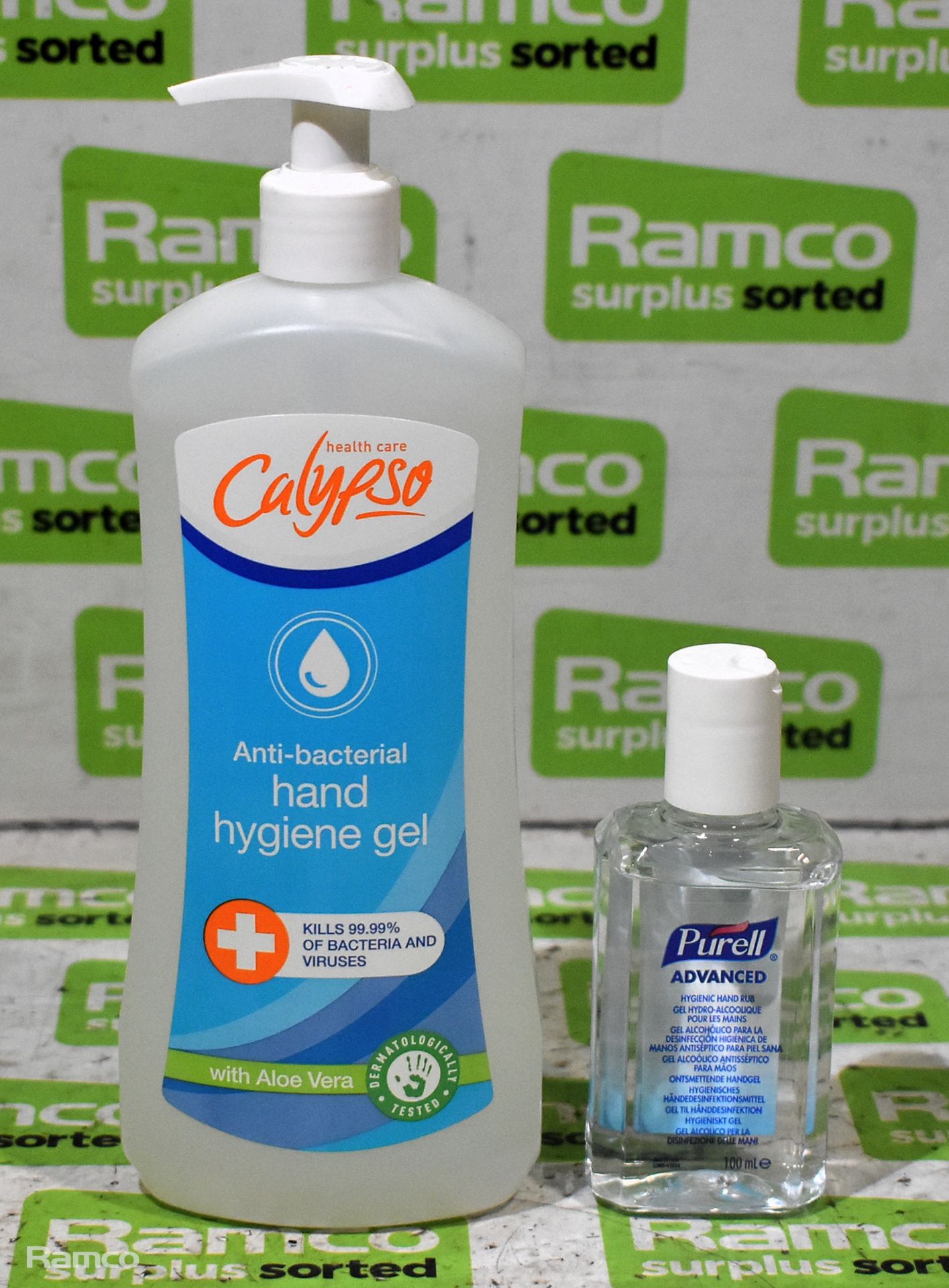 23 boxes of Hand sanitizing/Hygienic gel - Expired - mixed bottle sizes - Image 4 of 7