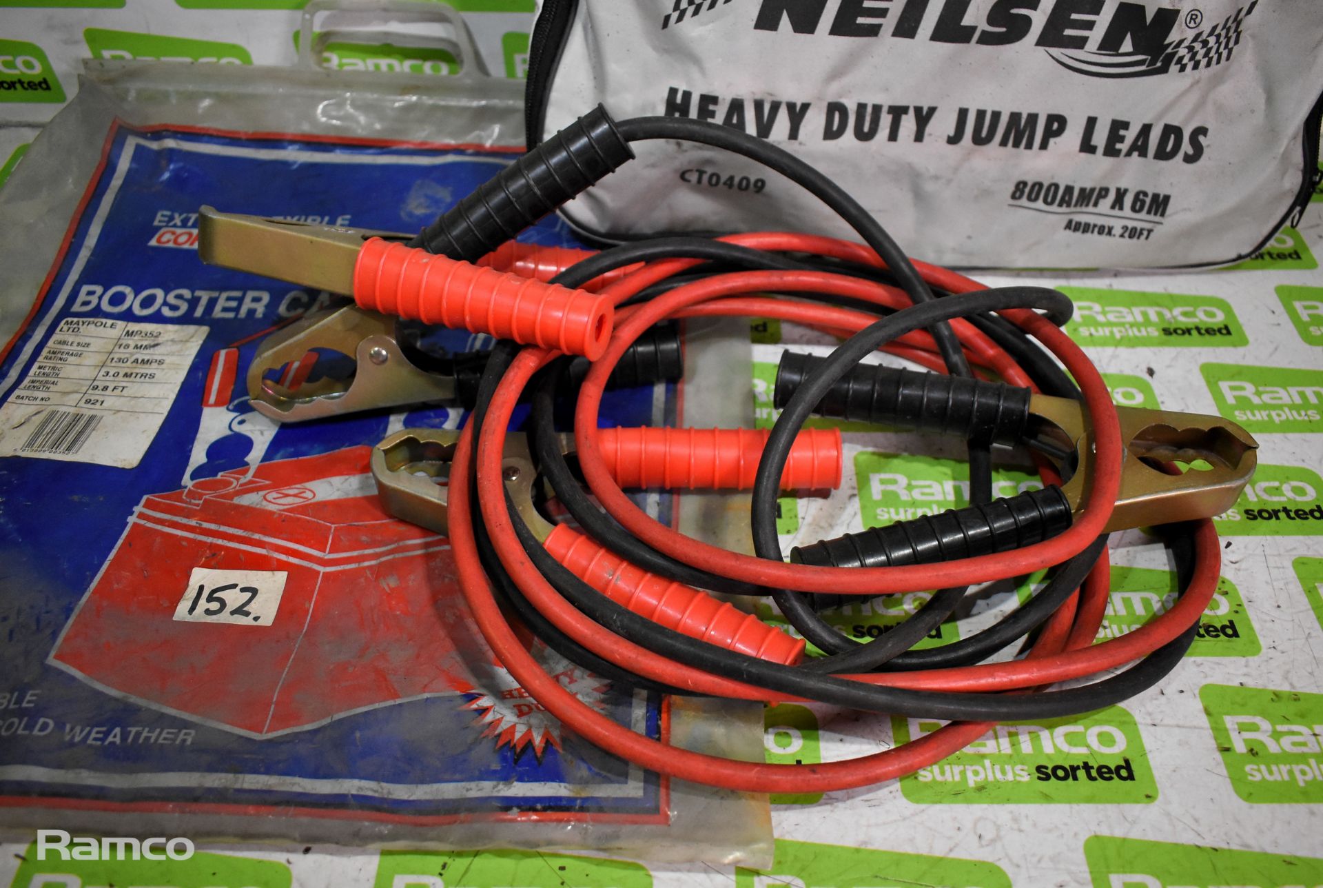 2x Heavy duty jump leads - Image 3 of 4