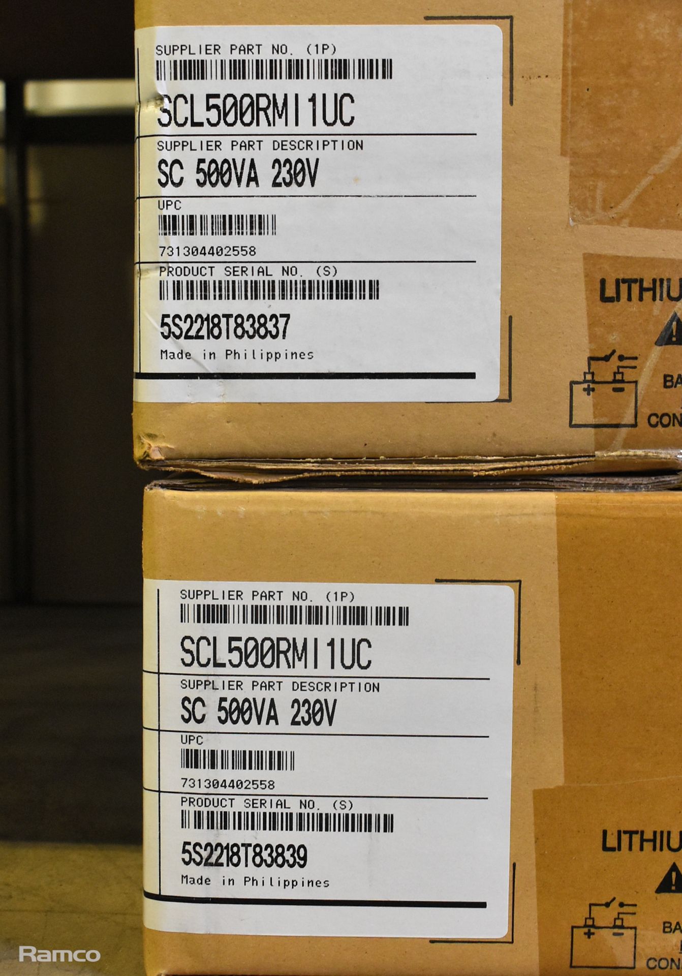 2x APC SCL500RMl1UC Smart-UPS units - Image 14 of 14