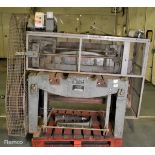 A.J Morgan & Sons Limited sheet metal guillotine - capacity: 14 gauge mild steel