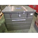 Aluminium storage container - L 790 x W 590 x H 620mm