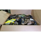 Pallet sized box of scrap textiles - weight 188.5kg