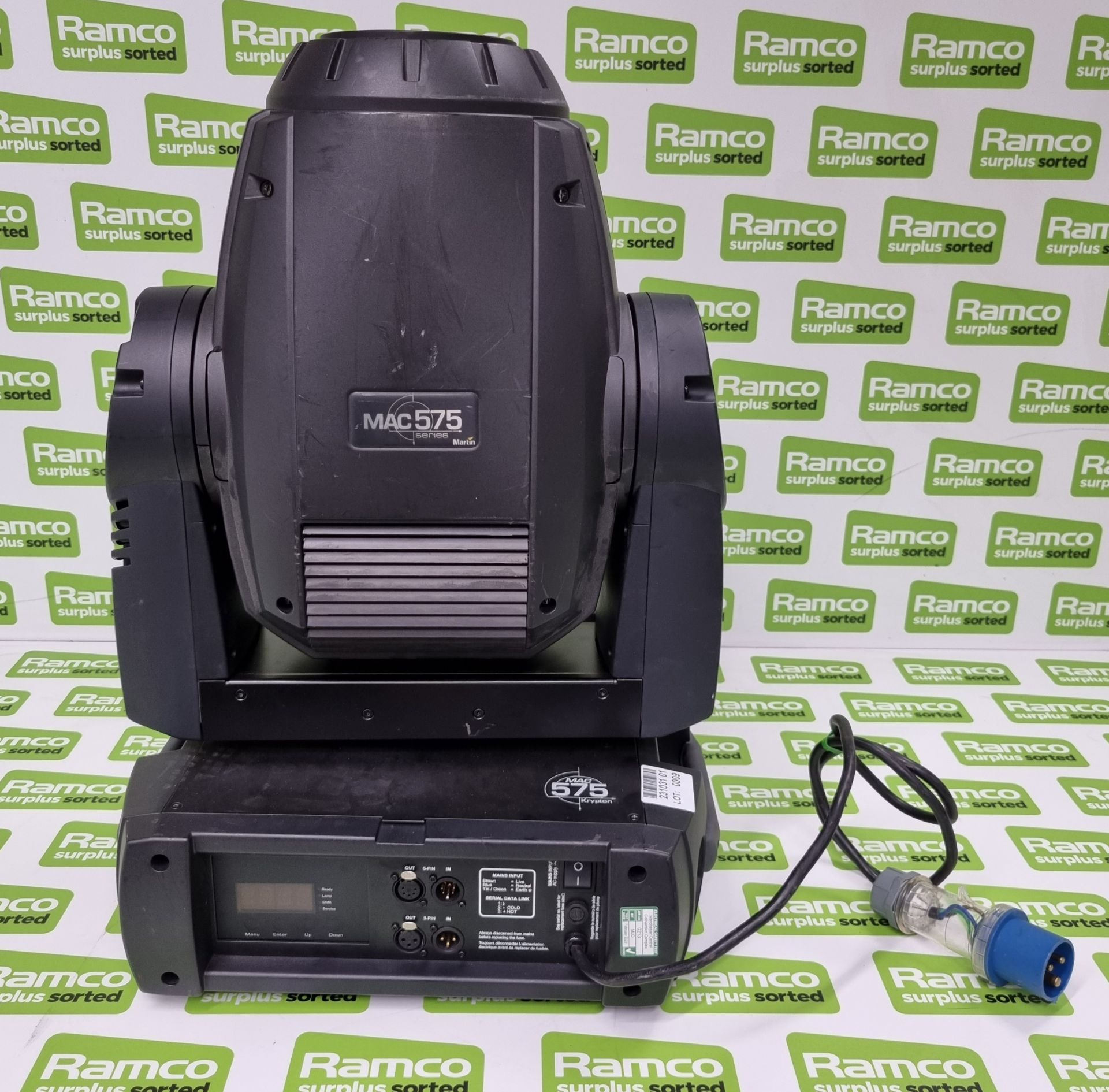 Martin Lighting MAC 575 Krypton 575 watt short-arc high-output discharge moving head spot lamp