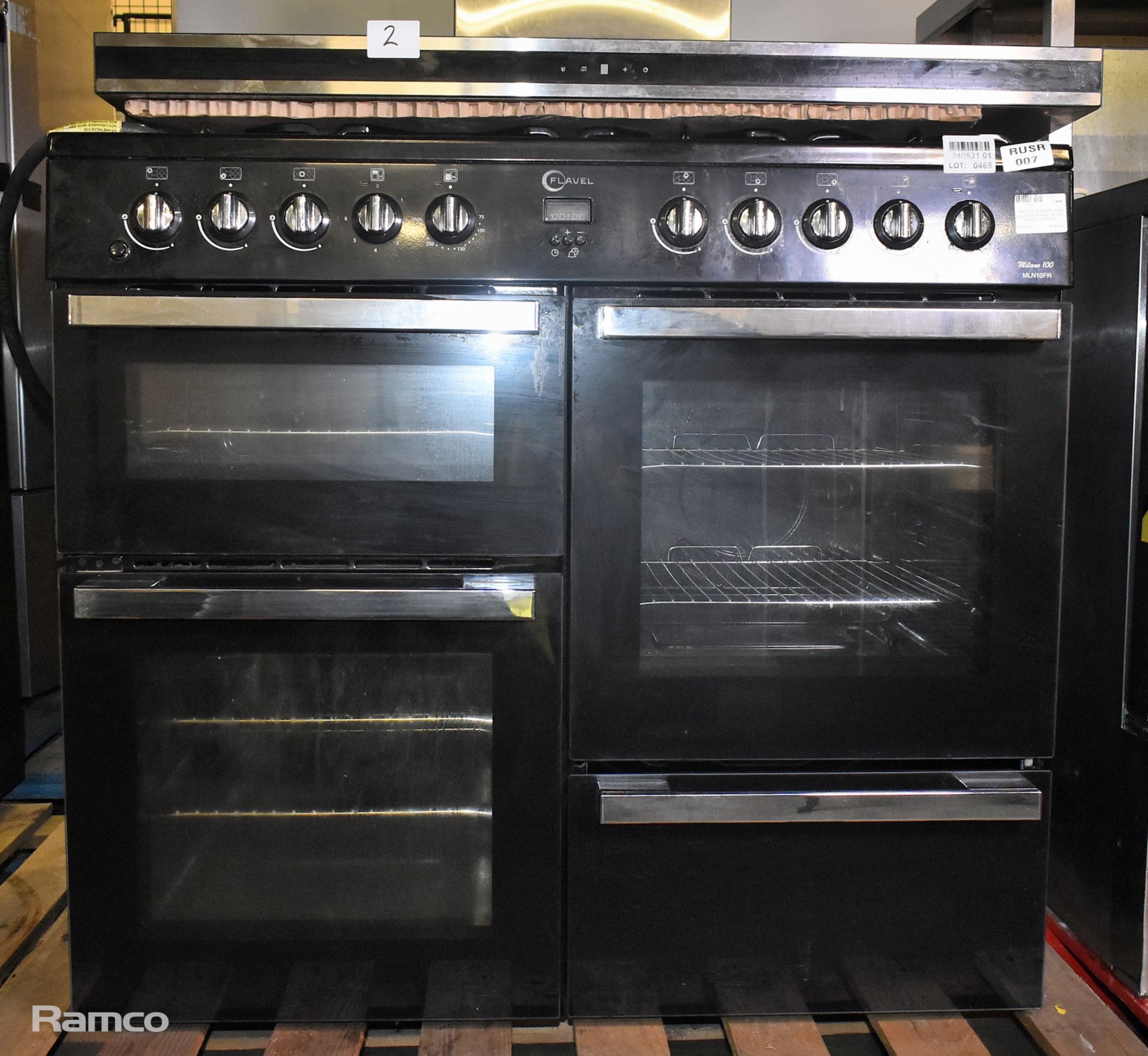 Milano 100 MLN10FR cooker and extraction hood - W 1000 x D 600 x H 1500mm - Image 2 of 15