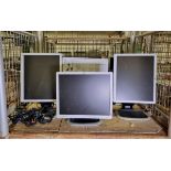 7x HP Compaq LA1951g PC 19 inch LCD monitors