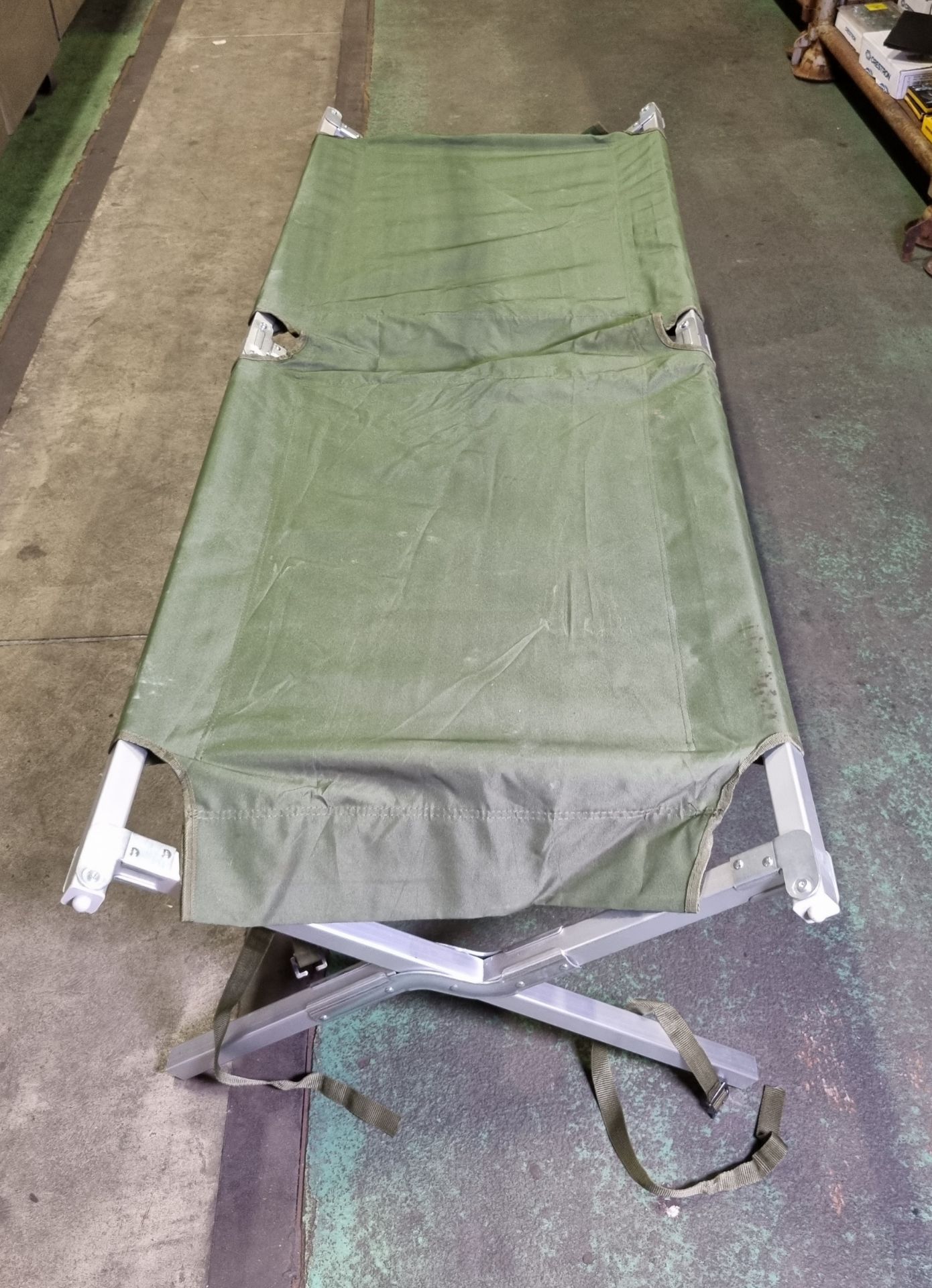 15x Folding field cots with carry bag - L 1900 x W 700 x H 450mm - Image 2 of 4