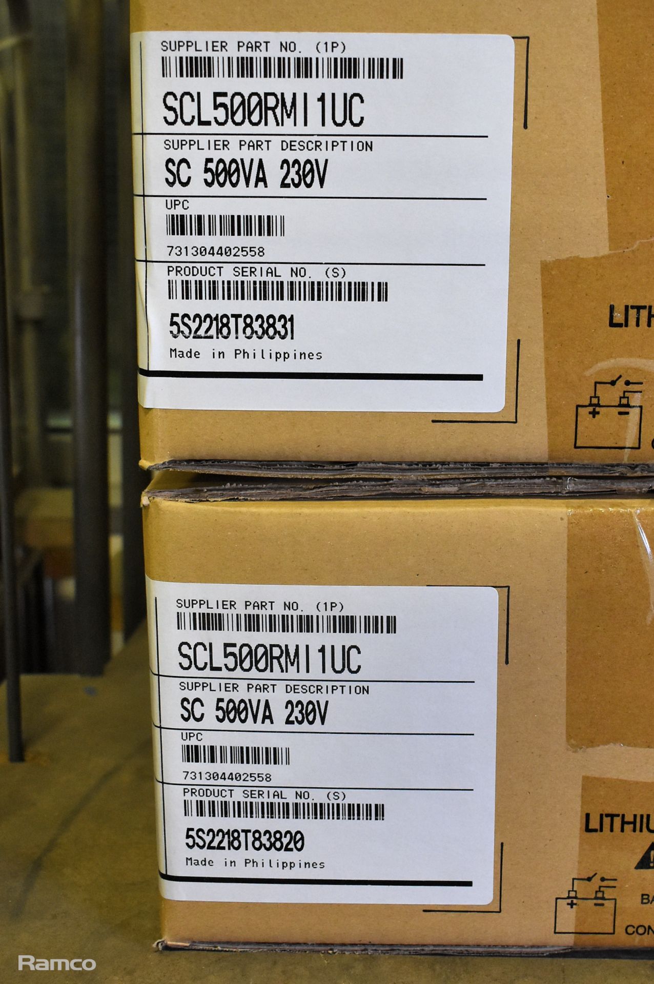 2x APC SCL500RMl1UC Smart-UPS units - Bild 14 aus 14