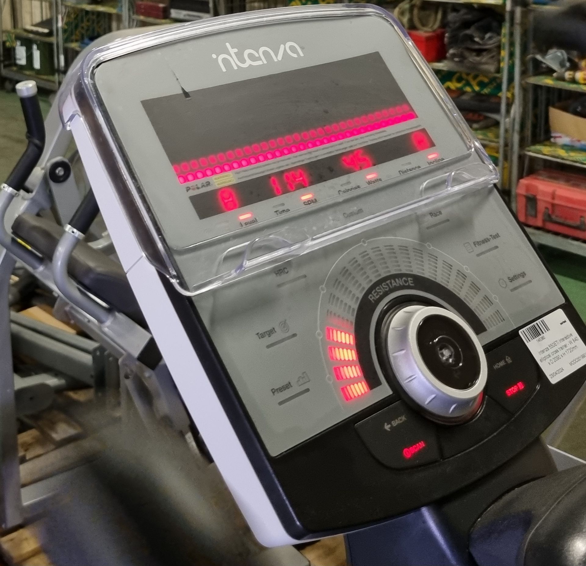 Intenza 550ETi interactive elliptical cross trainer - W 840 x D 2090 x H 1720mm - Image 4 of 4