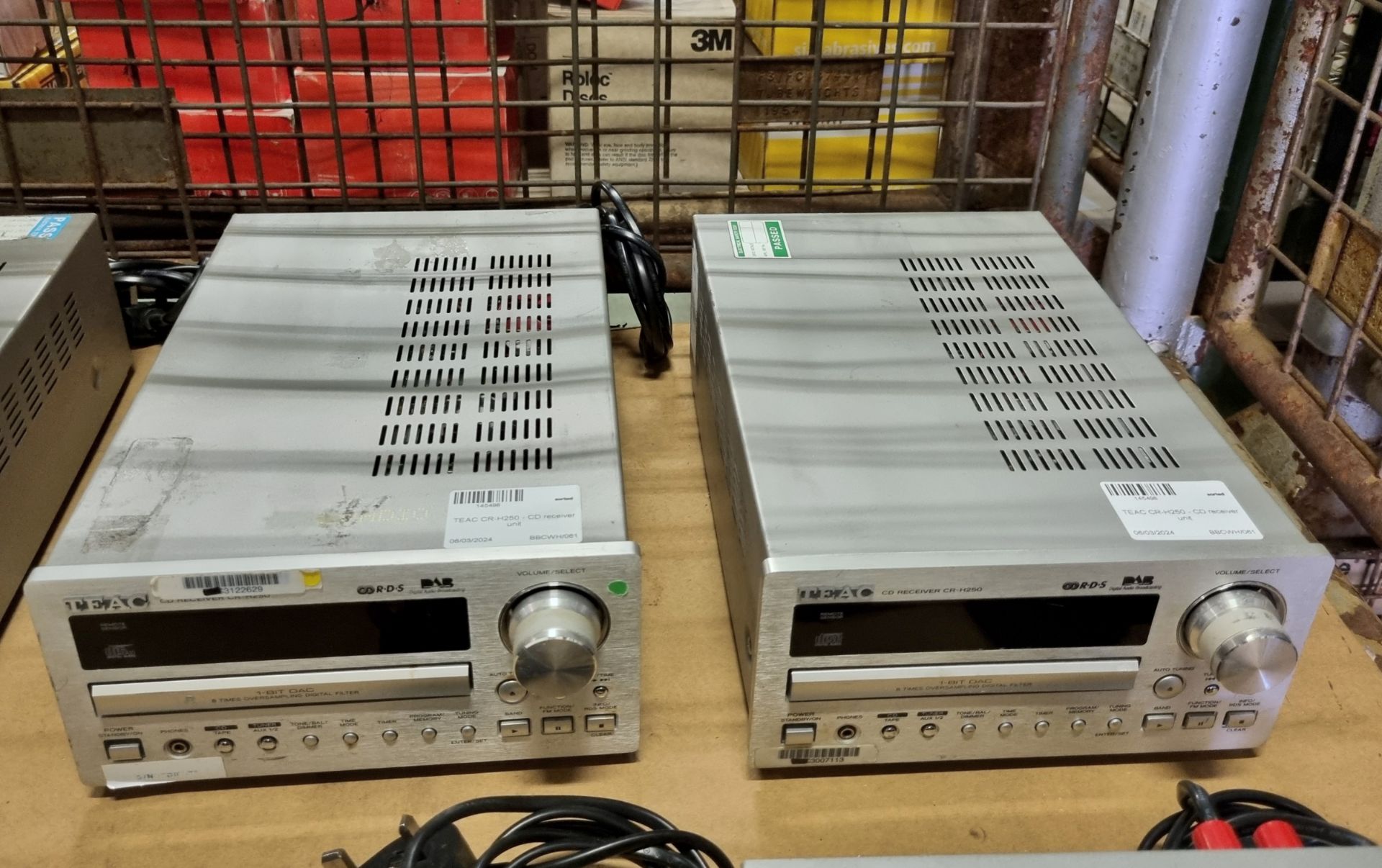 6x TEAC CR-H250 CD receiver units, 2x Denon RCD-M40DAB CD receiver units, TEAC CR-H248 CD receiver - Image 5 of 10