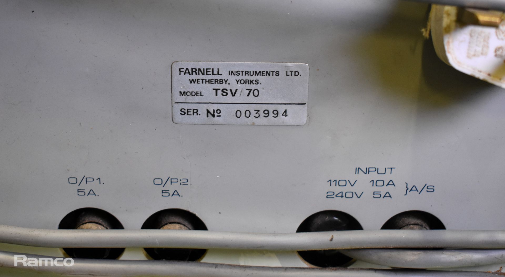 Farnell TSV70 MK2 stabilised power supply - Image 5 of 5