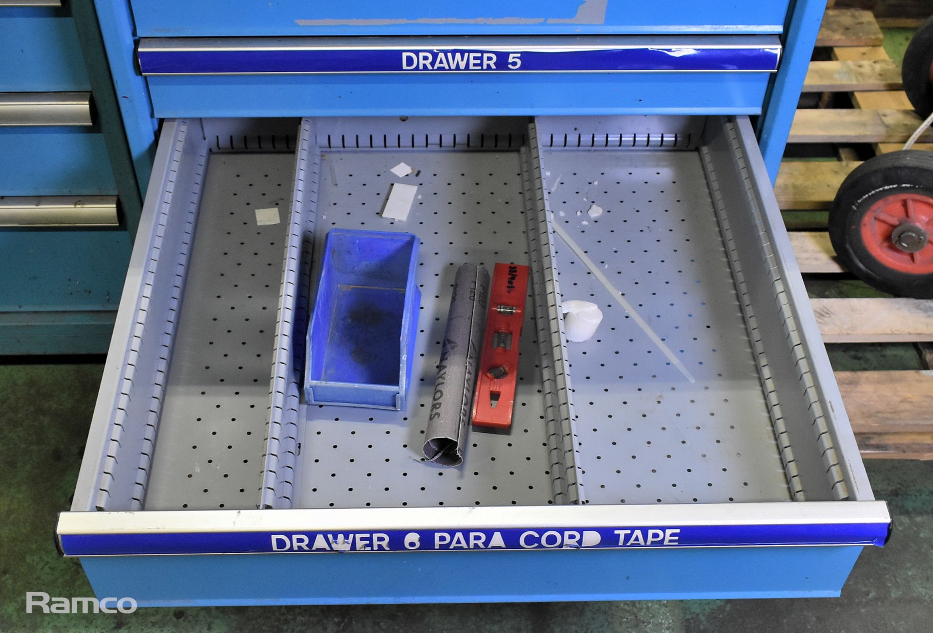 Dexion 8 Drawer tool cabinet - unlocked - no keys - W 72 x D 72 x H 100cm - Image 3 of 10