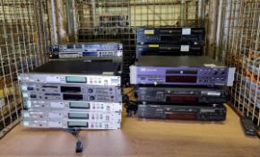 Various recording units and CD players - full details in description
