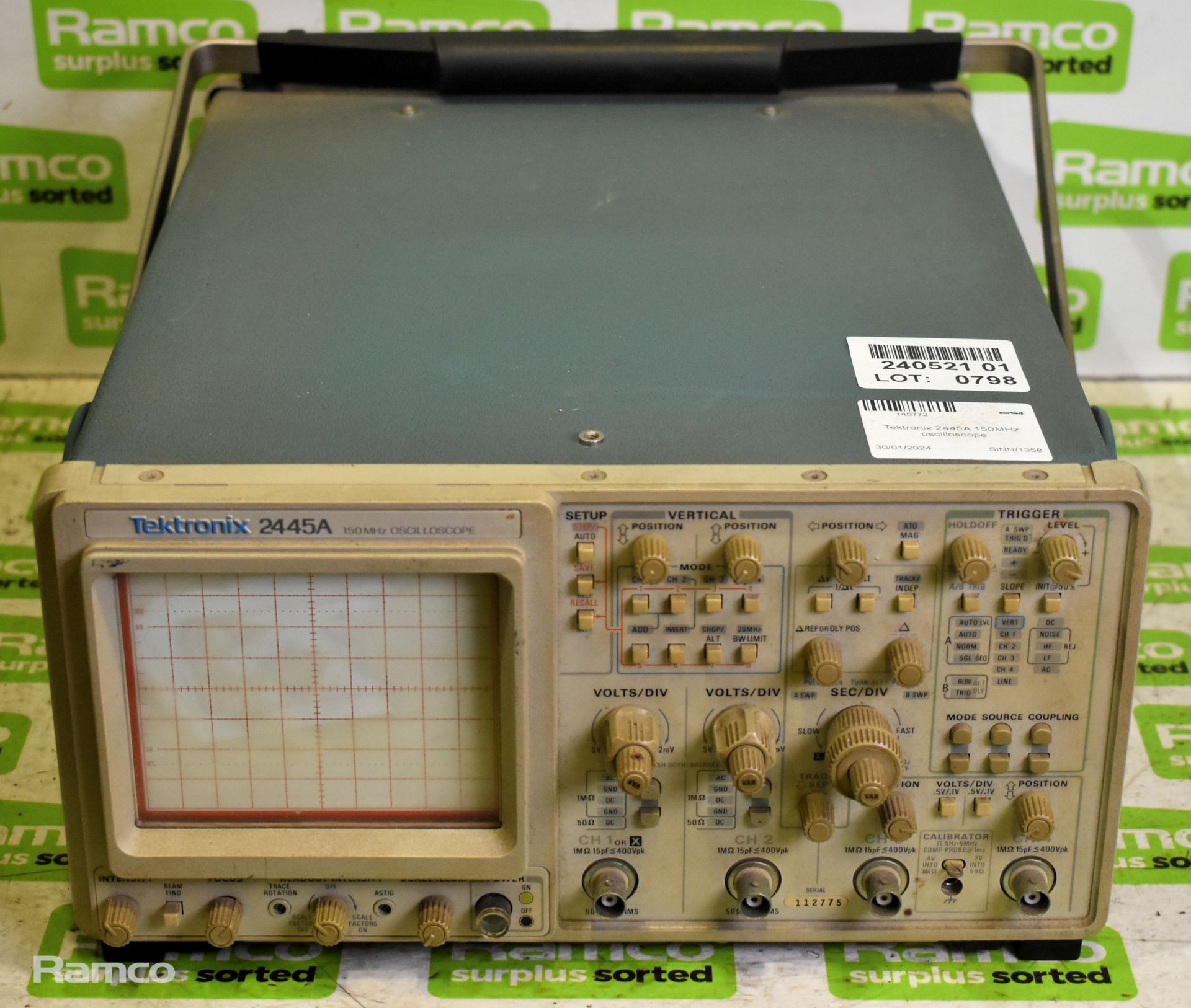 Tektronix 2445A 150MHz oscilloscope