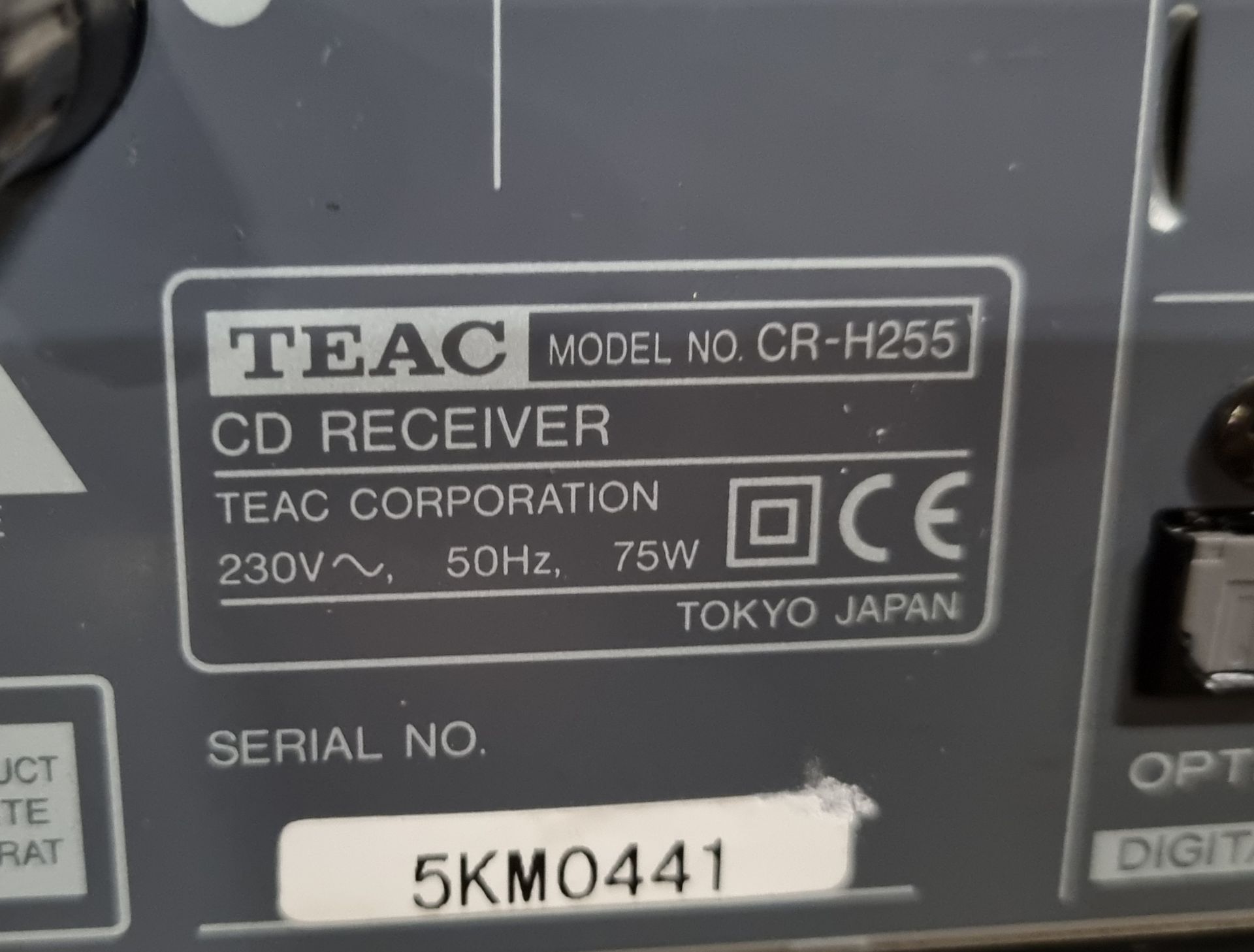 8x TEAC CR-H255 CD receiver units - Silver, 11x TEAC CR-H250 CD receiver units - Silver & more - Image 7 of 7