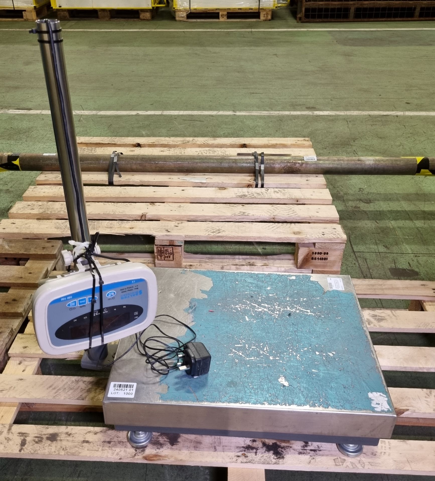 Salter Brecknell SBI 100 - digital bench scales 150kg - SPARES OR REPAIRS