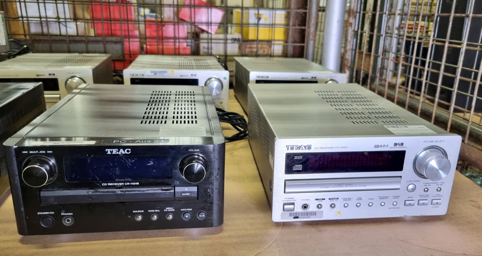 6x TEAC CR-H250 CD receiver units, 2x Denon RCD-M40DAB CD receiver units, TEAC CR-H248 CD receiver - Image 2 of 10