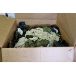 Pallet sized box of scrap textiles - weight 144.5kg
