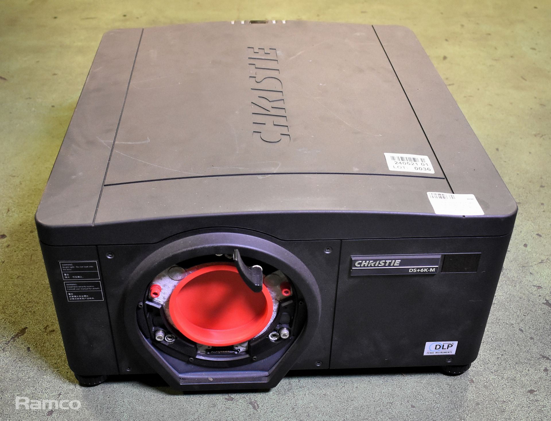 Christie DS+6K-M SXGA+ large venue projector - 100/240V - 50/60Hz - L 600 x W 500 x H 260mm - Image 2 of 12