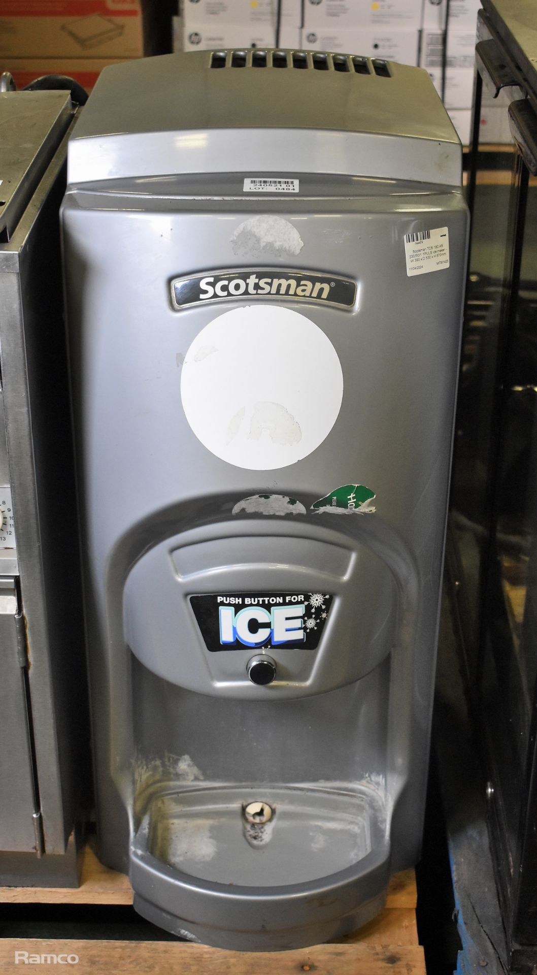 Scotsman TCS 180 AS 230/50/1 1PULS ice maker - W 390 x D 530 x H 870mm