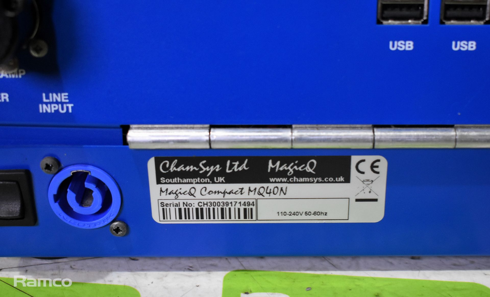 ChamSystem MagicQ compact MQ40N lighting control console - Image 6 of 7