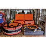 2x Holmatro HMC8U hydraulic mini cutters & more Holmatro equipment - see desc.