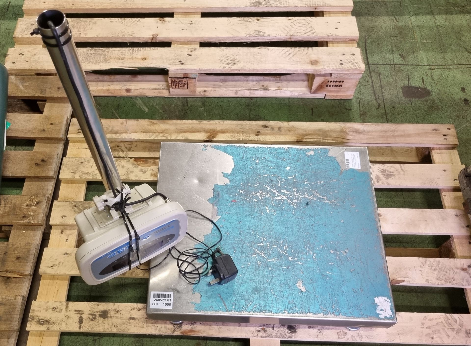 Salter Brecknell SBI 100 - digital bench scales 150kg - SPARES OR REPAIRS - Image 2 of 5