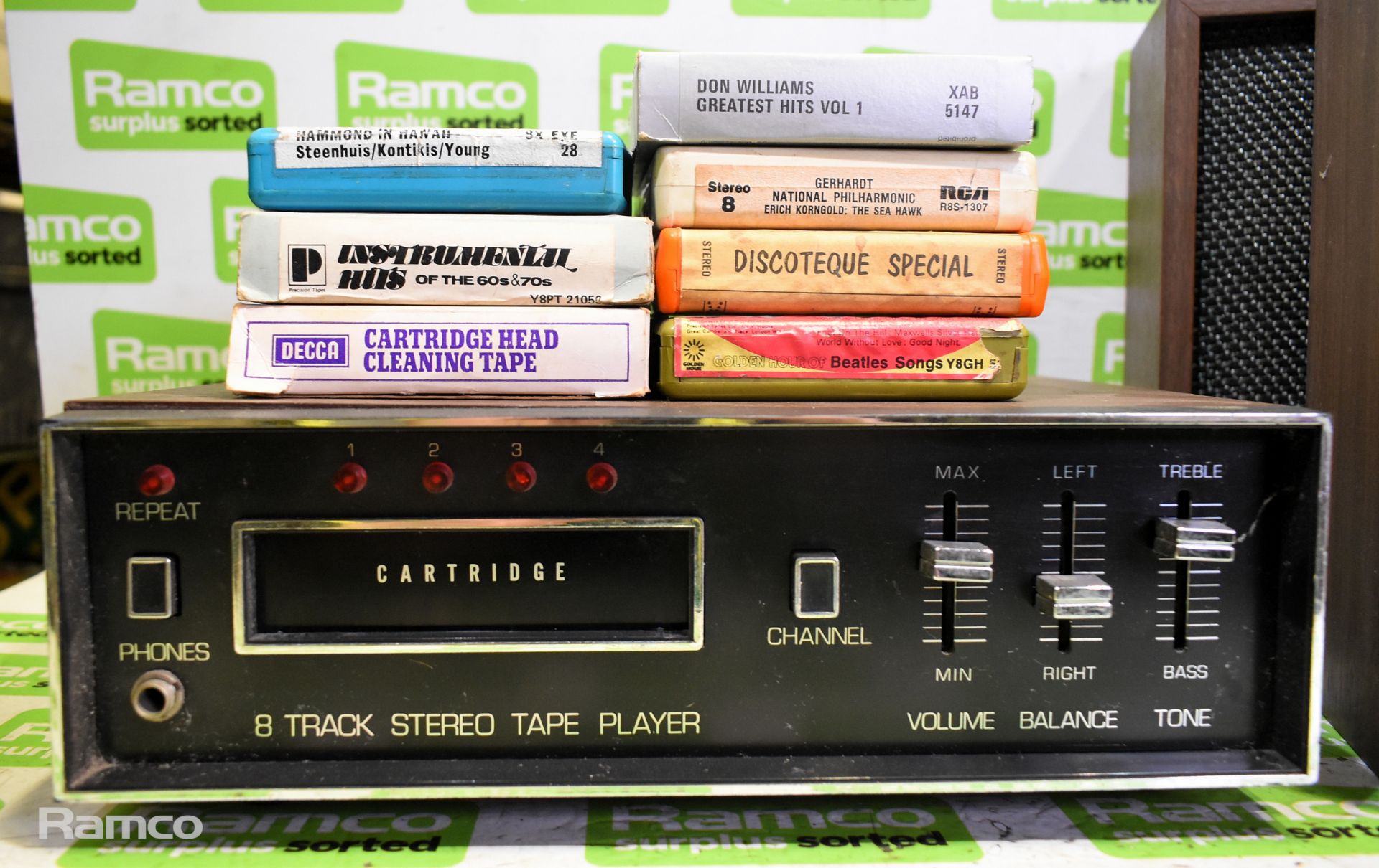Model-I-803 8 track stereo tape player - Image 2 of 4