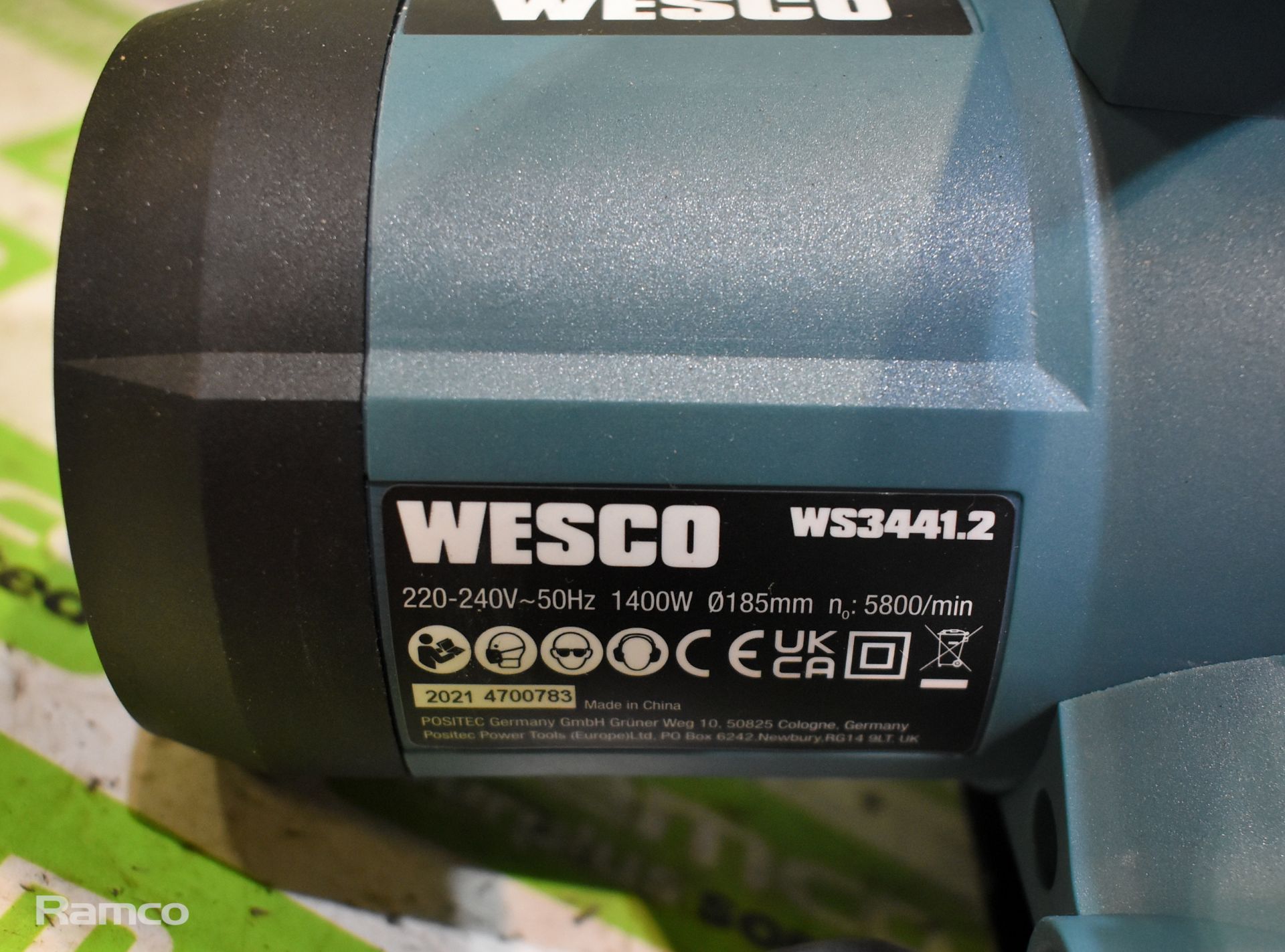 Powercraft bench table saw, Wesco 240V circular saw - Image 5 of 14