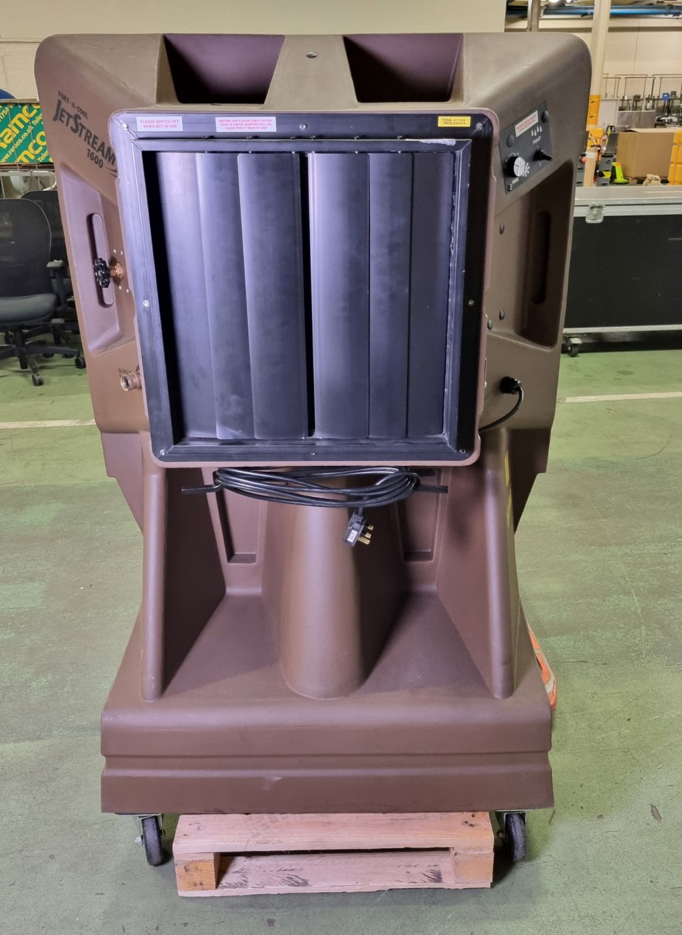 Portacool Jetstream 220/50 16 inch portable evaporative cooling unit - 230V - Image 4 of 8