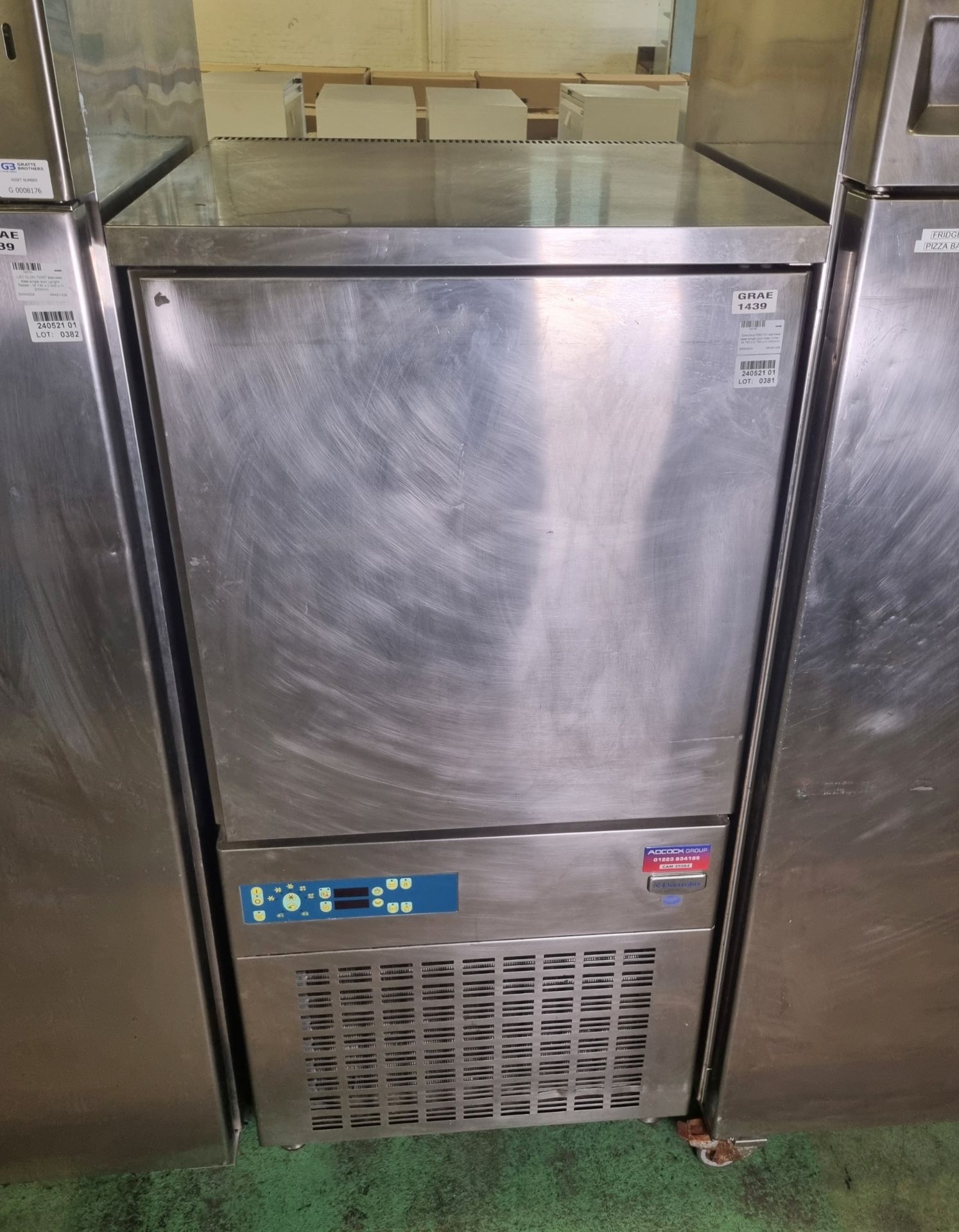 Electrolux RBC101 stainless steel single door blast chiller - W 760 x D 760 x H 1650mm - Image 2 of 5