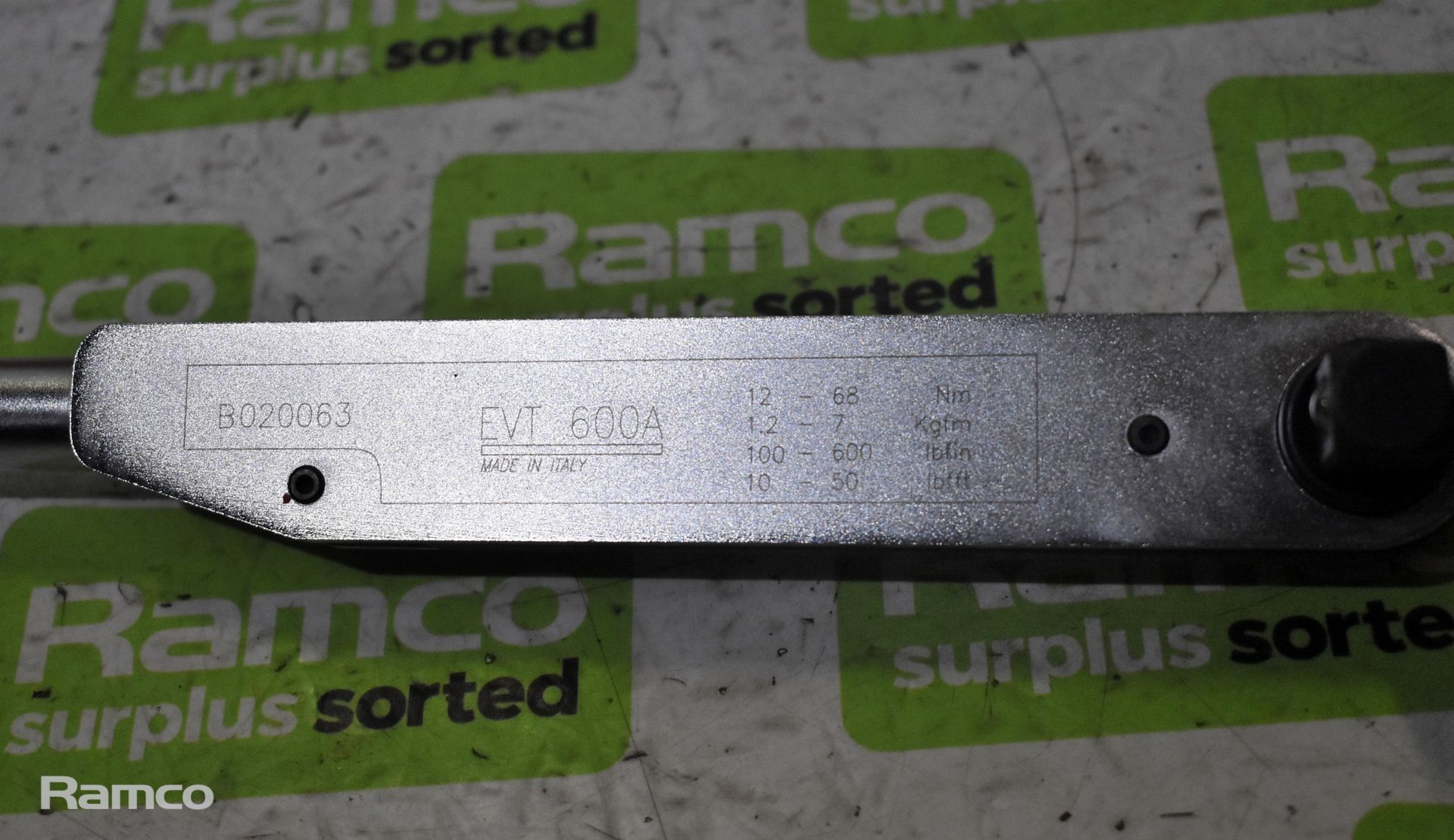 Britool EVT 600a torque wrench - L 580 x W 90 x H 70mm - Image 3 of 4