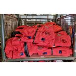 10x Beaufort offshore survival suits - UNCERTIFIED - NOT SAFETY TESTED