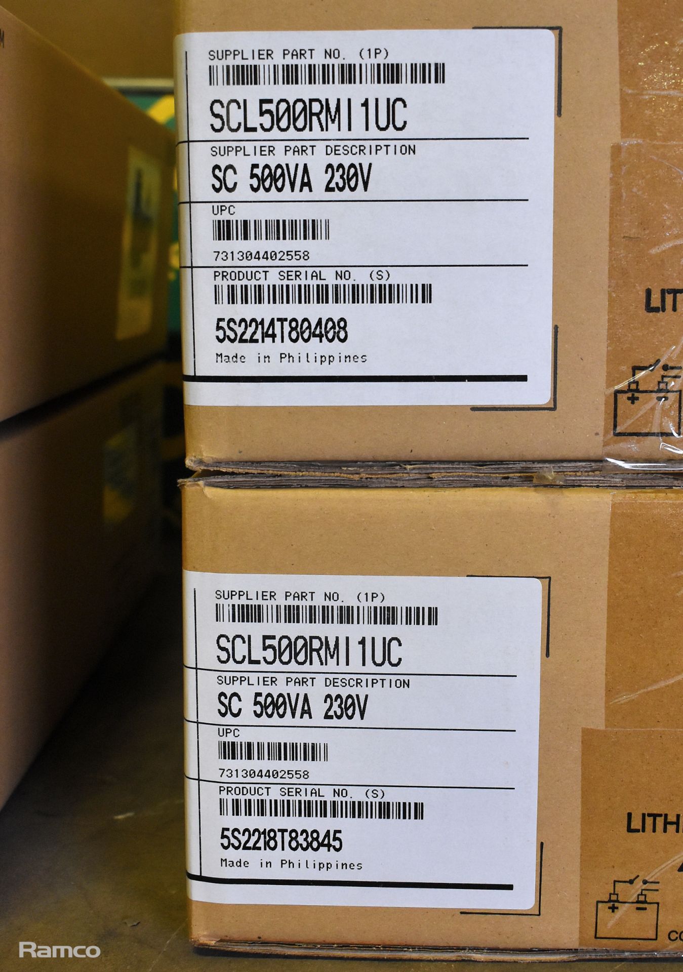 2x APC SCL500RMl1UC Smart-UPS units - Image 14 of 14