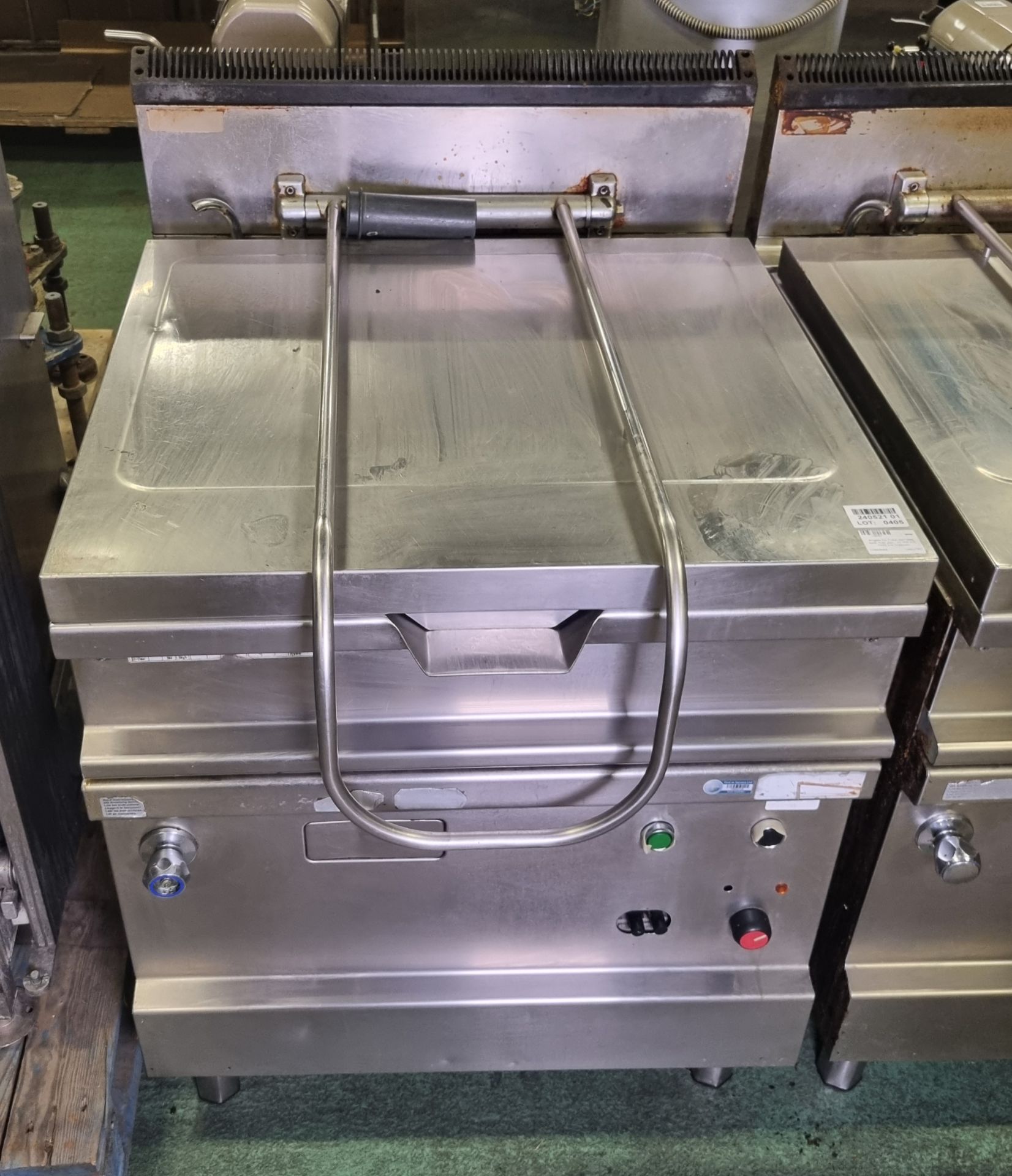 Angelo Po 71RA stainless steel electric bratt pan - W 900 x D 1000 x H 1100mm - Image 2 of 6