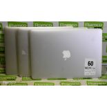 3x Apple Macbook Airs - 13 inch - A1466 - 2013 - see description