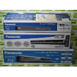 Panasonic DMP-BD45EB-K Blu-Ray disc player - Black, Panasonic DVD-S33 - DVD/CD player