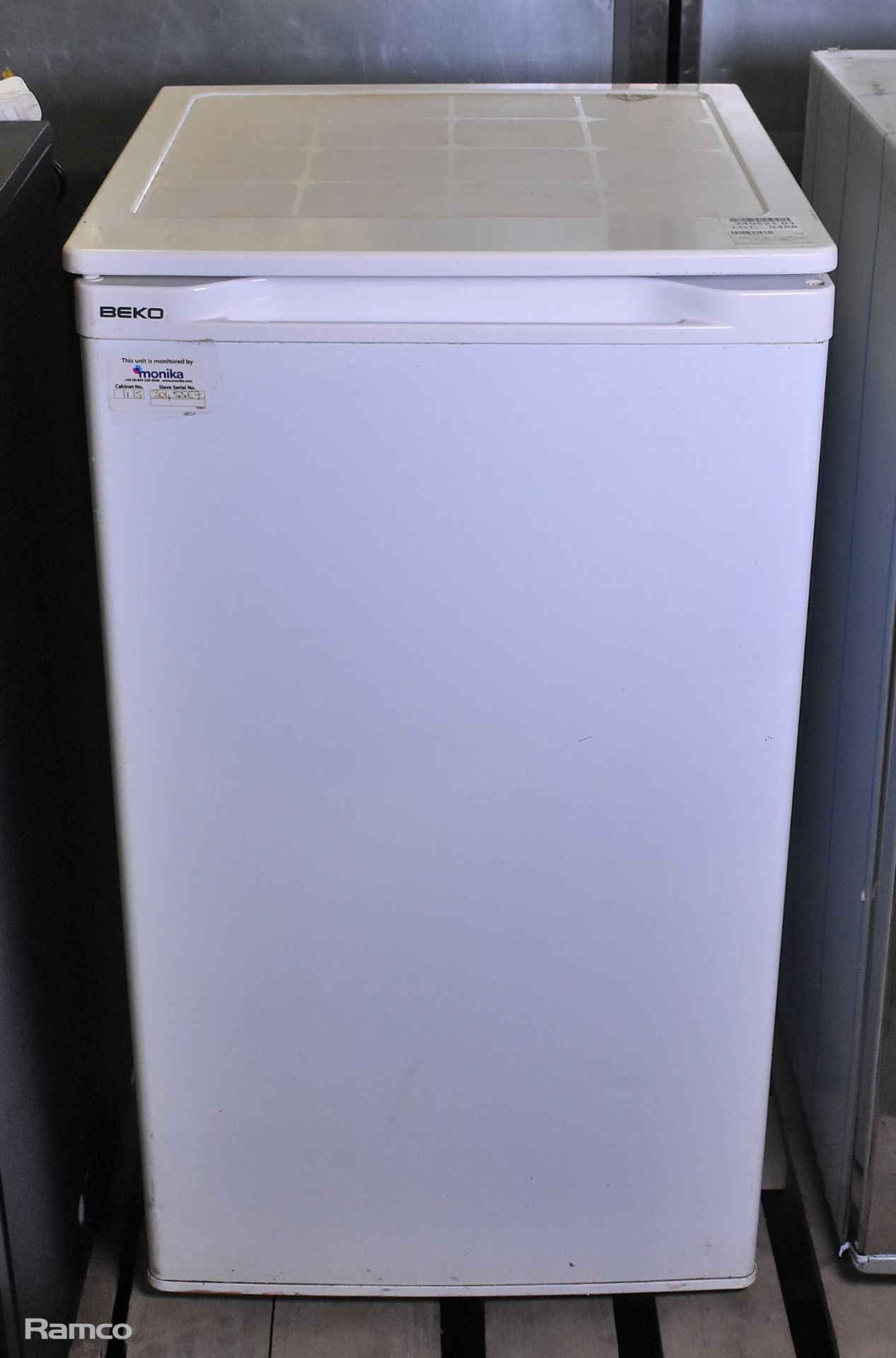 Beko LC 120 W single door under counter fridge - W 490 x D 540 x H 850mm