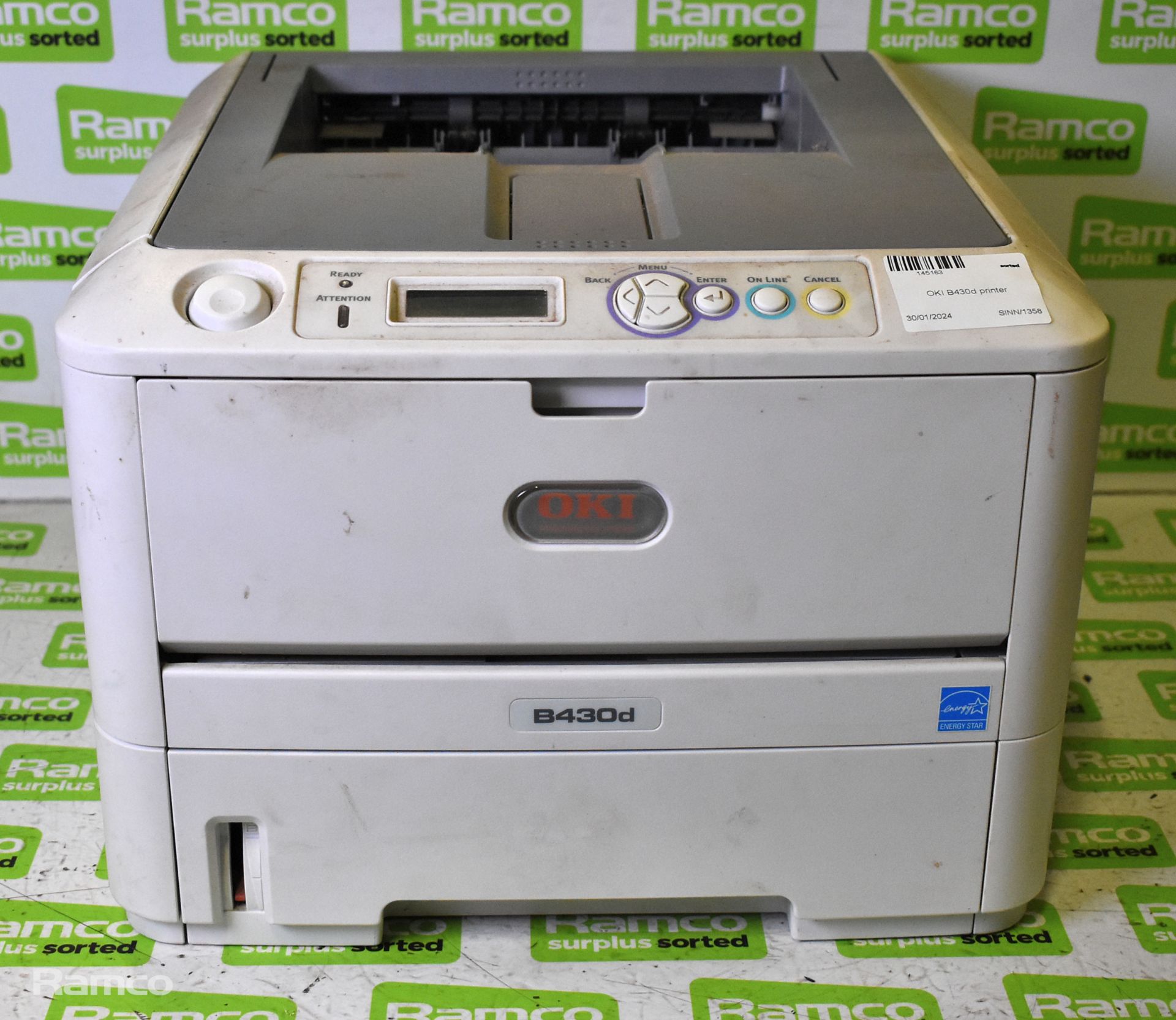 OKI B430d printer, Elmo EV-550 AFpal visual presenter - Image 10 of 15