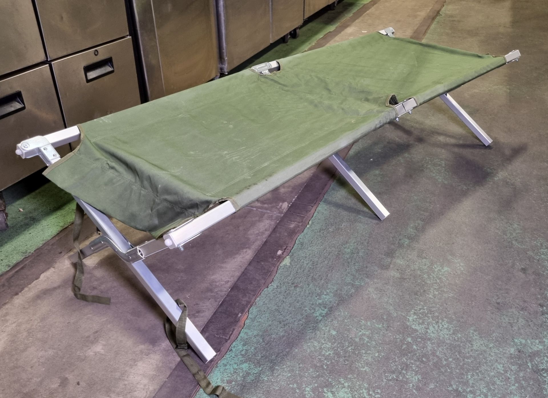 15x Folding field cots with carry bag - L 1900 x W 700 x H 450mm - Image 2 of 5